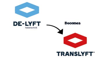 DE-LYFT wird Translyft logo