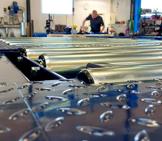 Translyft roller conveyor table 