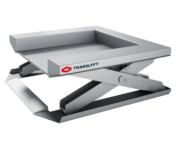 Translyft Rustfri lavprofil løfteborde