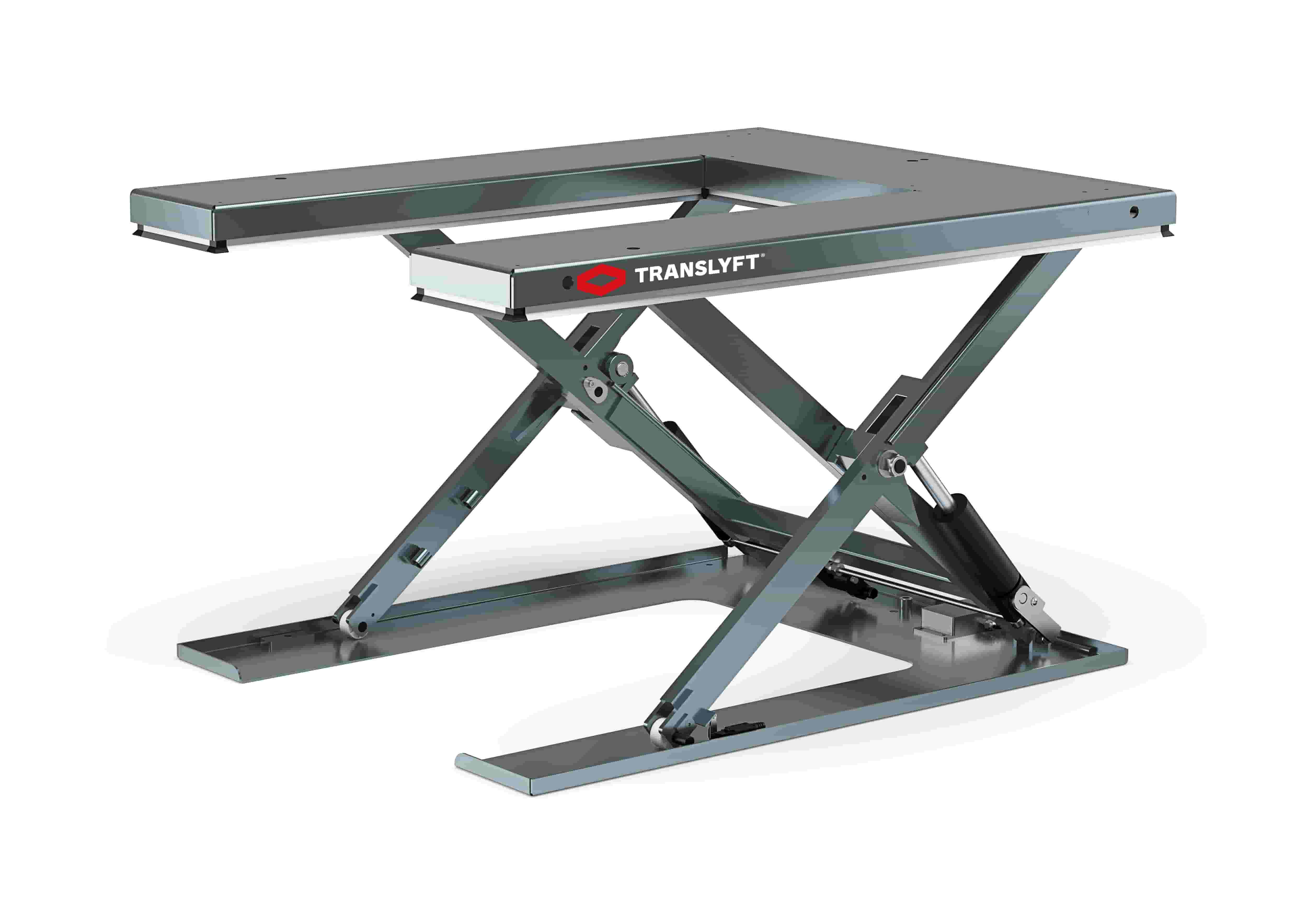 Table élévatrice Translyft à profil bas en forme de U