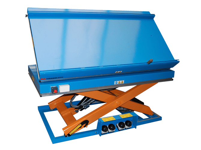 Translyft tilt table with foot pedal