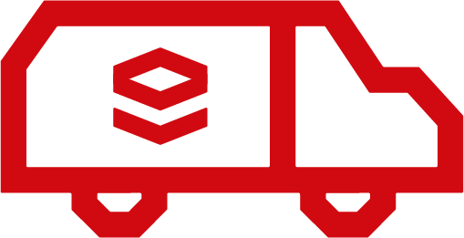tehergépkocsi ikon