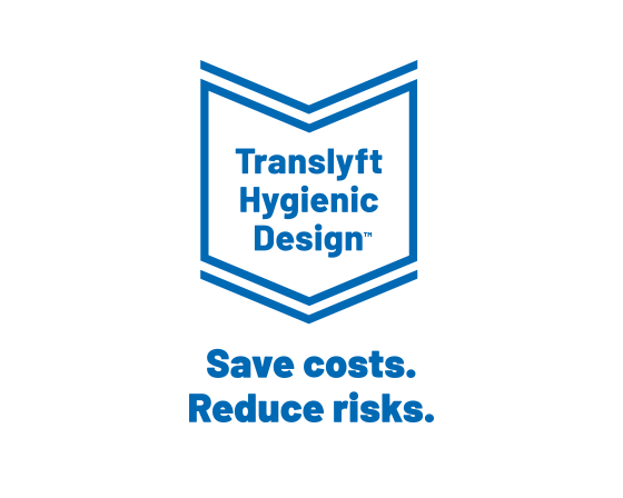 translyft ikon för hygienic design
