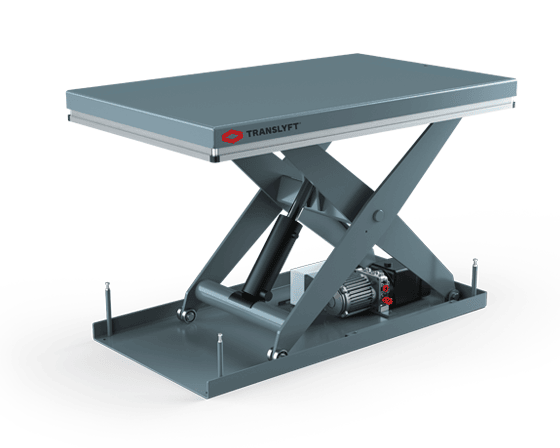 grey scissor lift
