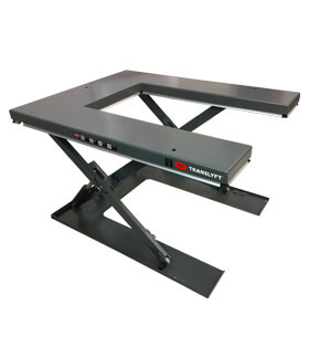 Translyft u-shaped lifting table