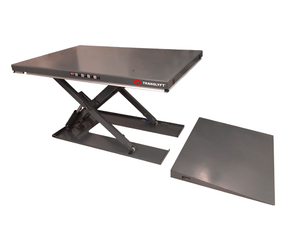 Translyft low profile scissor lift table 