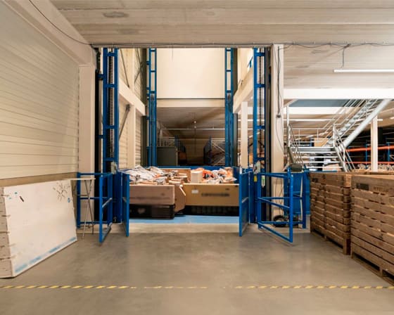 Freight elevator from Translyft 