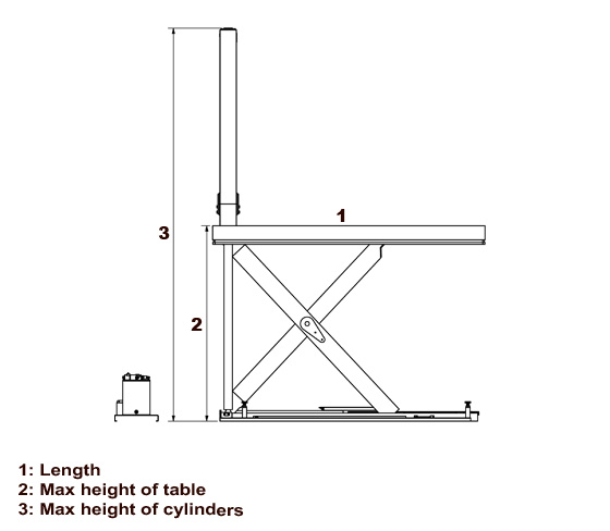 Vertical cylinder general tech. spec.