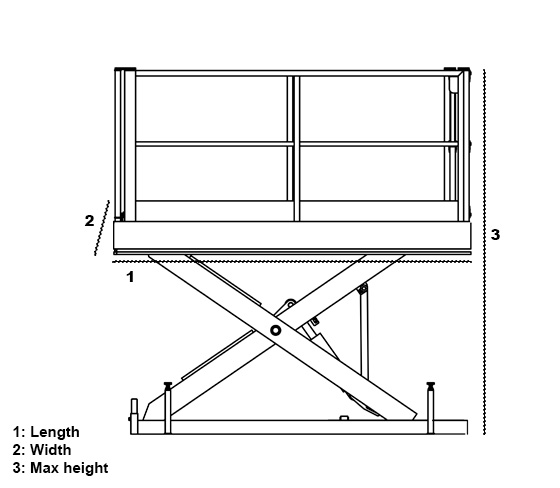 Work platform general tech spec.