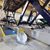 Aluminum work platform - wheels