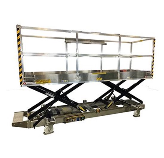 Aluminum work platform