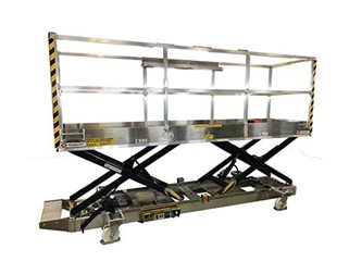 Aluminum work platform