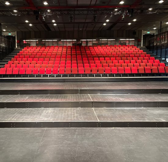 Translyft Stage lift for tiered seating